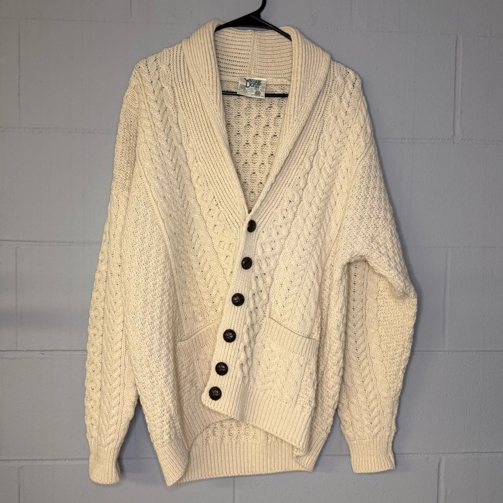 Cozy Cream Cable Knit Cardigan